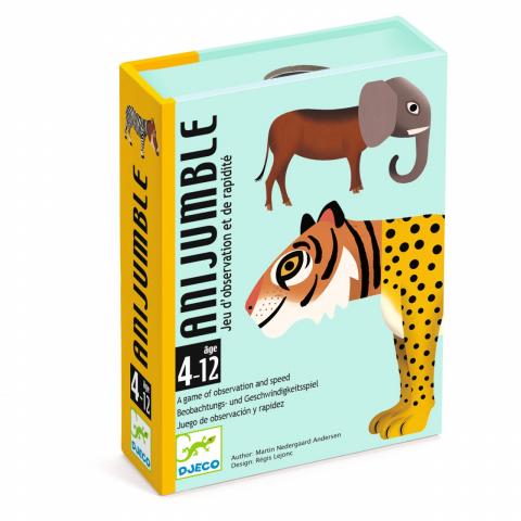 Jocuri - Joc de carti Anijumble, Djeco
