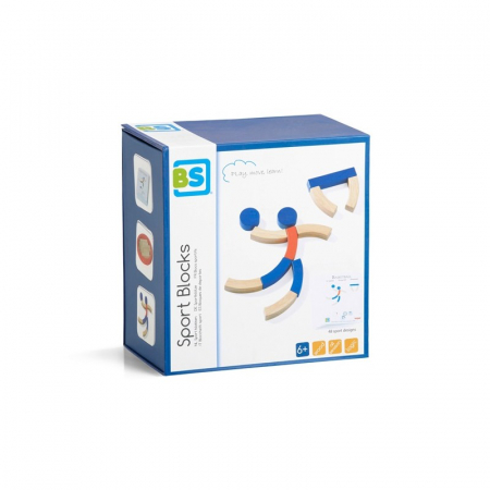 Joc de constructie Sporturi, BS Toys [1]