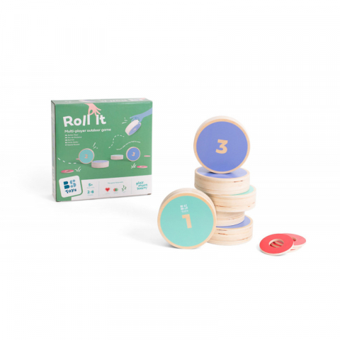 Brand - Joc de indemanare Rostogoleste, BS Toys