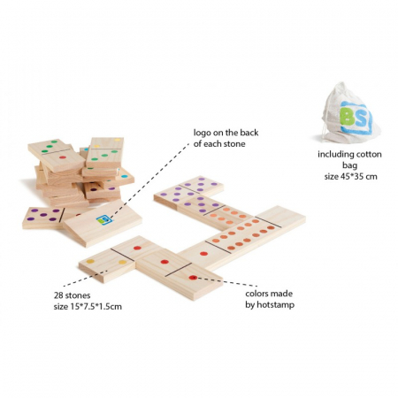 Produse - Joc Domino gigant, BS Toys