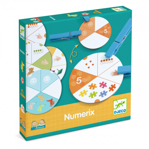 De construit - Joc Eduludo numere Numerix, Djeco