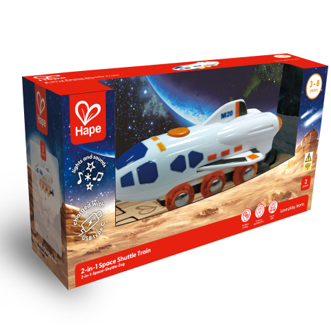 Jucarie copii - Naveta spatiala de jucarie cu mod dublu [2]