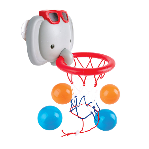 Jucarii Hape - Jucarie de baie - Cos de baschet cu elefant