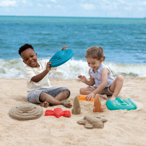 Jucarie de plaja - Set forme nave spatiale [3]