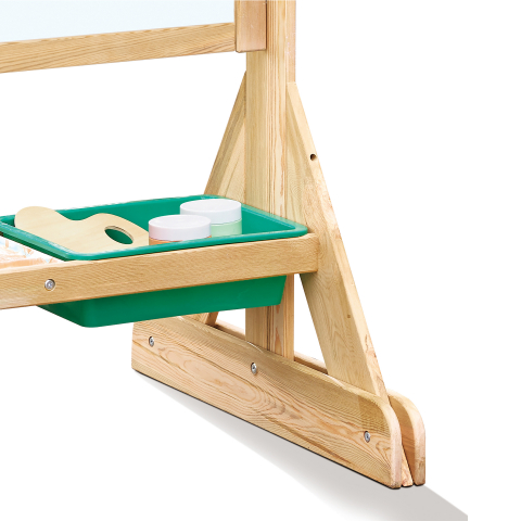 Jucarie din lemn copii - Sevalet de arta in aer liber [4]