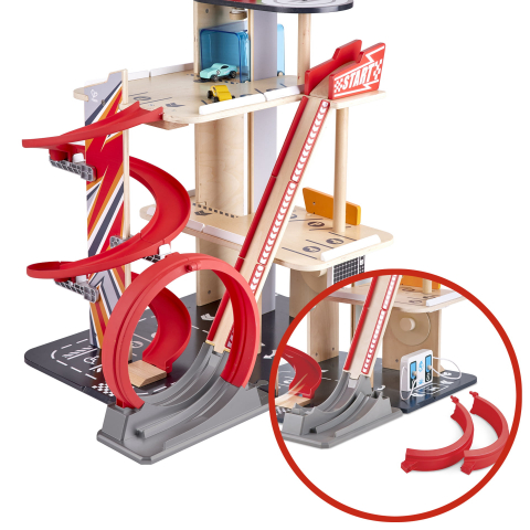 Jucarie din lemn - Garaj cu cascadorii, Gearhead [4]