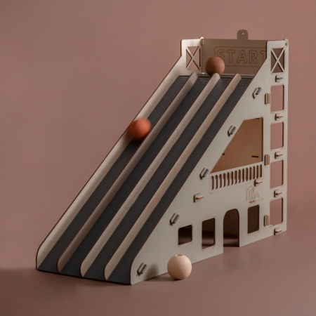 Jucarie din lemn - Pista de curse de masini [2]