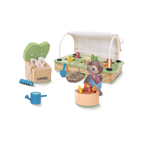 Jucarii Hape - Jucarie din lemn - Sere organice (28 piese)