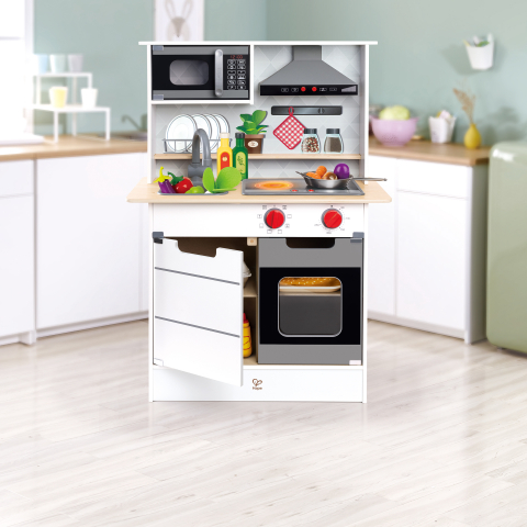 Jucarie din lemn - Set de joaca pentru copii, bucatarie Super Serve [6]