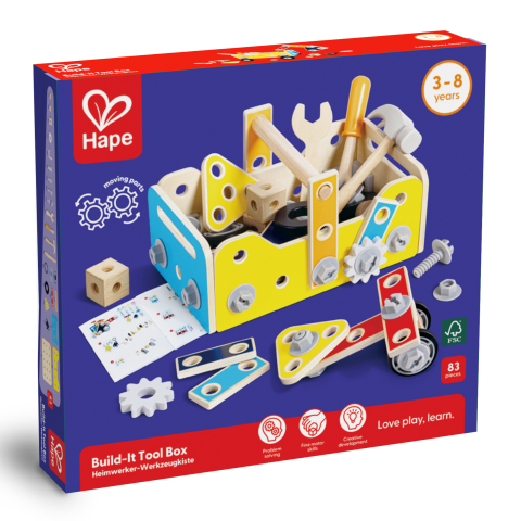 Jucarie din lemn - Set de scule de construit pentru copii [1]