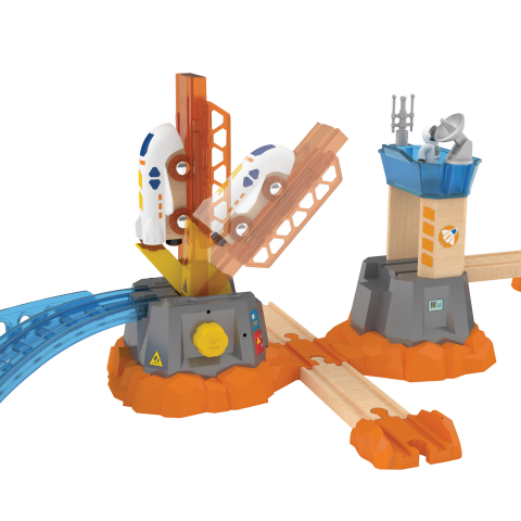 Jucarie pentru copii - Set sina de lansare pe Marte (34 piese) [3]