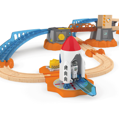 Jucarie pentru copii - Set sina de lansare pe Marte (34 piese) [4]