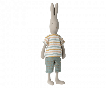 Produse - Jucărie textilă, Bunny size 4, Rabbit size 4, Pants and shirt - Maileg