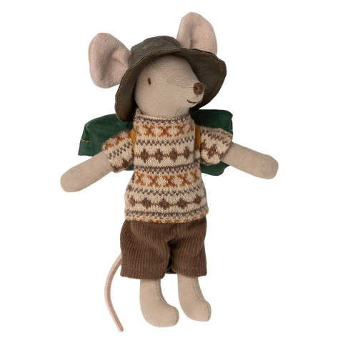 Produse - Jucarie textila, Hiker mouse, Big brother, Maileg