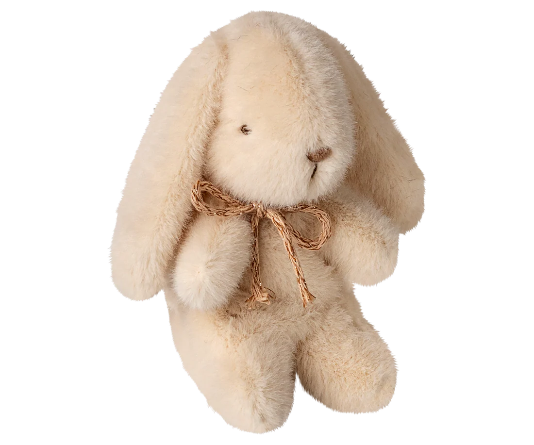 Jucării bebe - jucarie textila maileg - Iepure de pluș, Mini - Crem