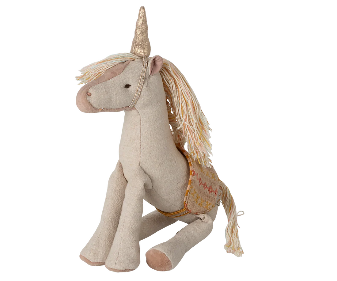 Jucarii educative - JUCARIE TEXTILA MAILEG - Unicorn, Mic
