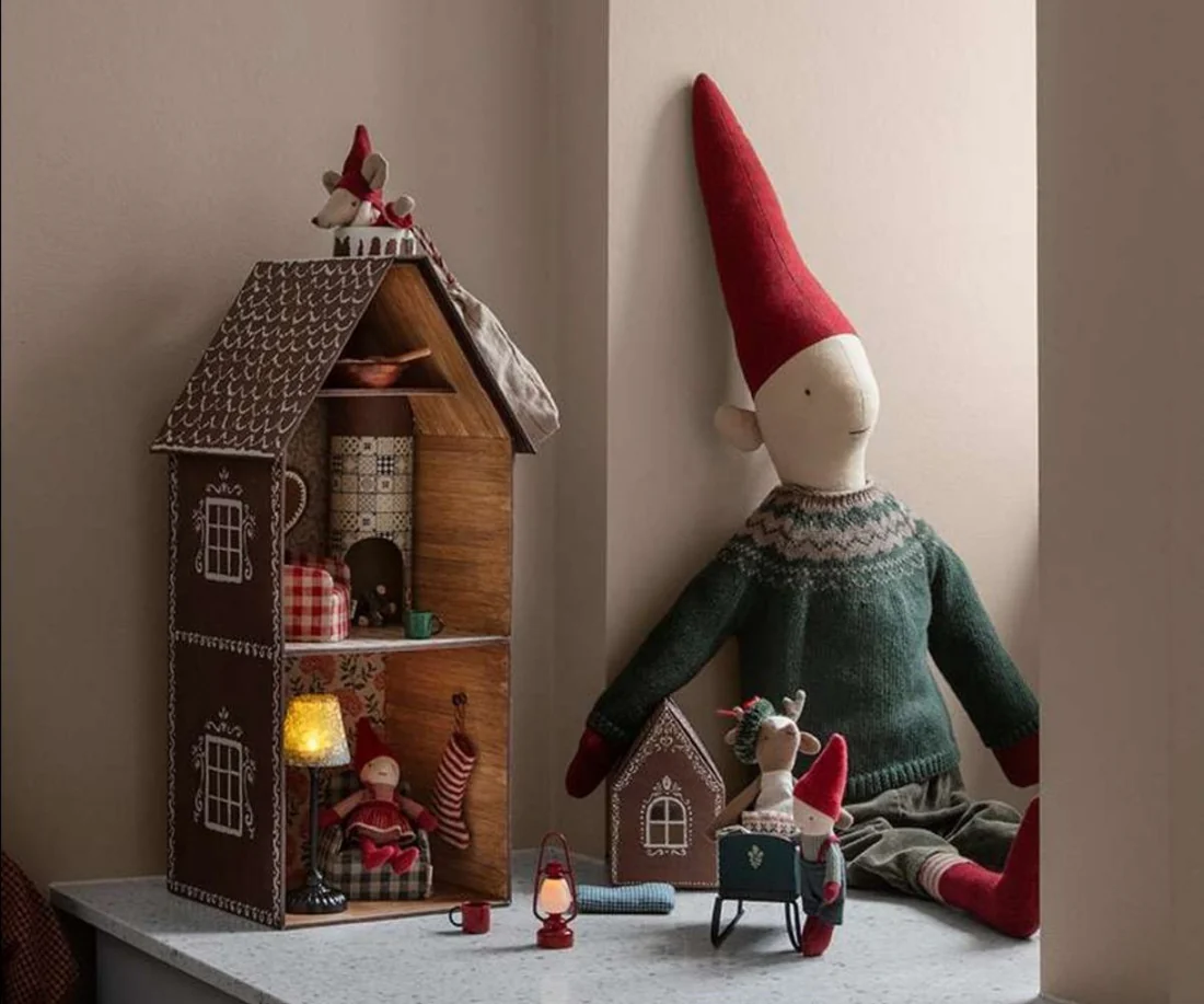 JUCARIE TEXTILA - Moș Crăciun, Șoarece [2]