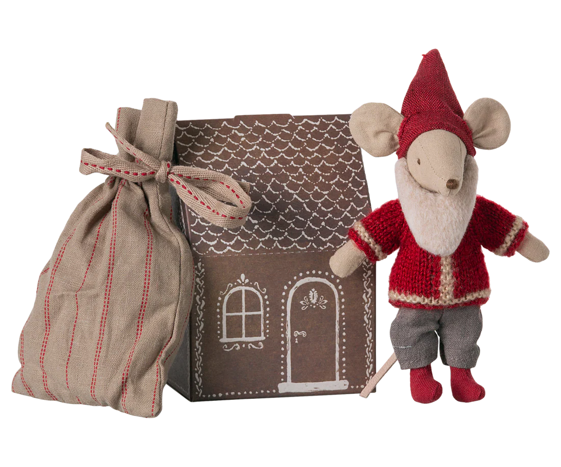 Jucarii magnetice - JUCARIE TEXTILA - Moș Crăciun, Șoarece