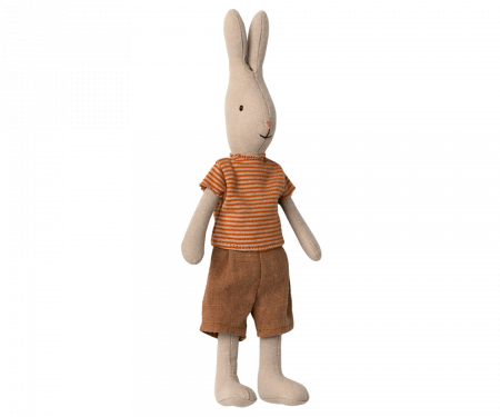 Produse - Jucărie textilă, Rabbit size 1, Classic - Tricou și pantaloni scurți, Maileg