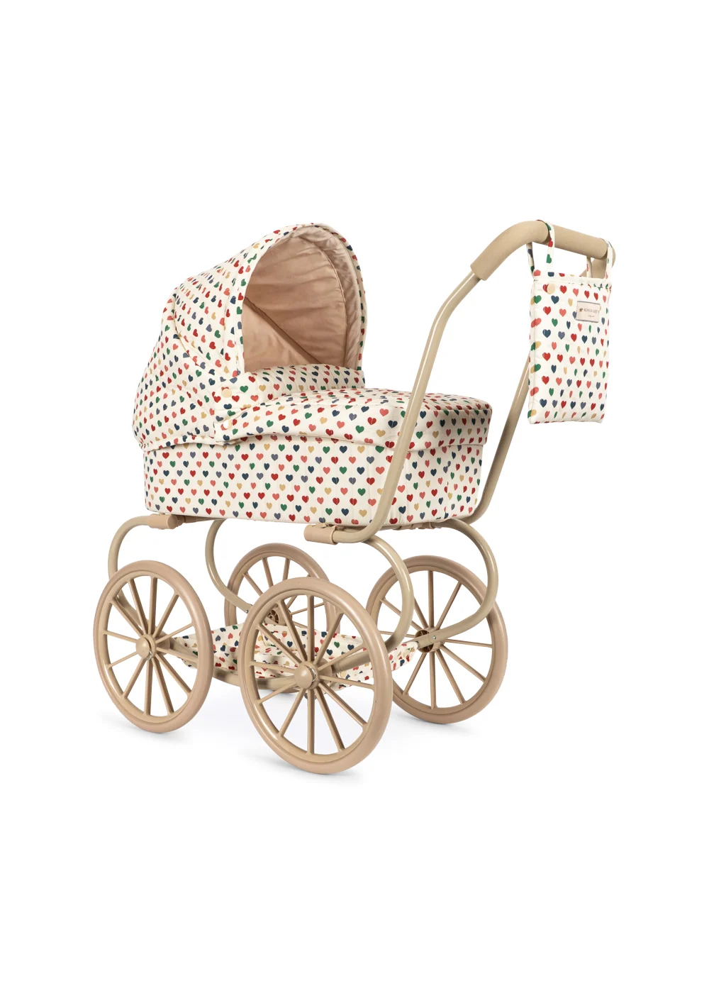 Konges sløjd - Konges Sløjd - accesorii - Cărucior de păpușă Minnie - inimi colorate