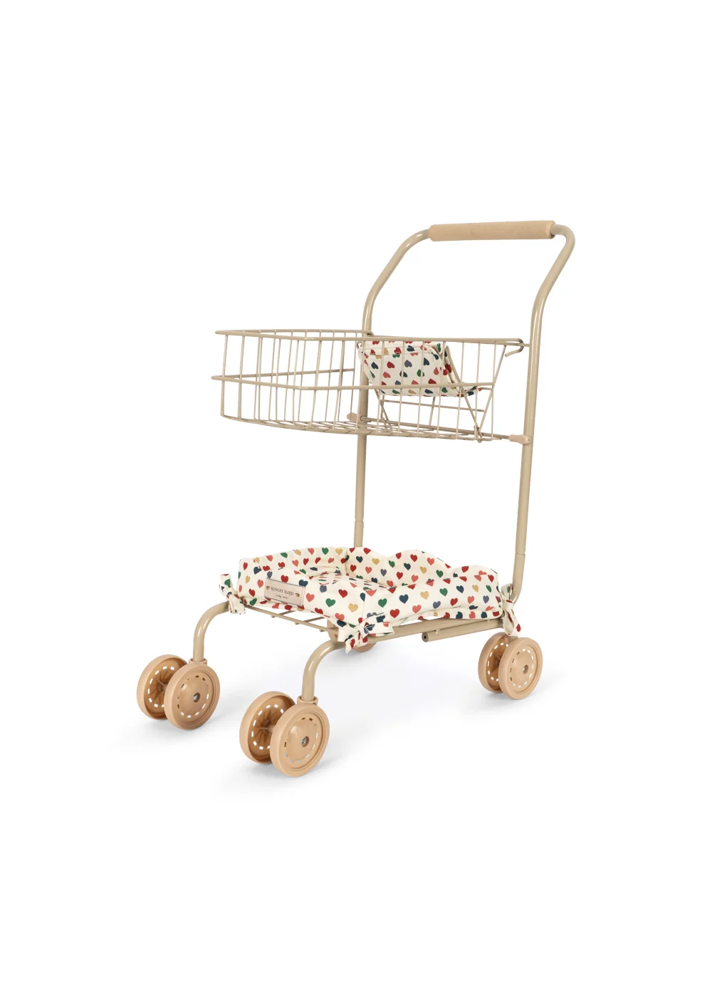 Konges sløjd - Konges Sløjd - accesorii - COȘ DE CUMPĂRĂTURI PENTRU COPII - inimioare colorate