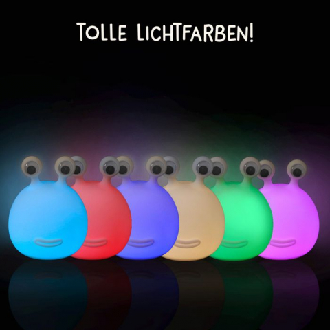 Lampă de noapte pentru copii MegaLight LED MOMO MOON RGB reglabilă [4]