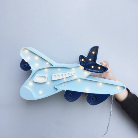 Produse - Lampa LITTLE LIGHTS Avion, Light Blue