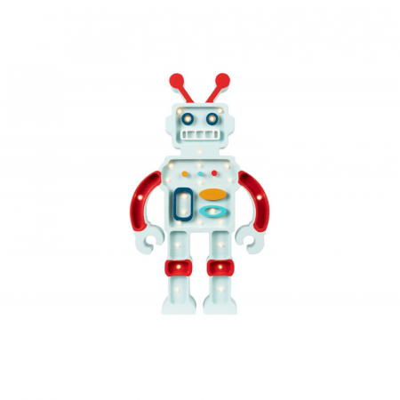 Lampa LITTLE LIGHTS Robot, Metalic Blue [3]