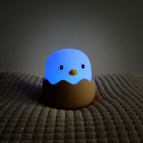 Eggy & Friends - Lampă MegaLight LED tip pui EGGY EGG RGB reglabilă cu baterie