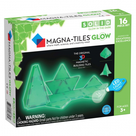 Magna-Tiles Glow, set magnetic fosforescent [0]