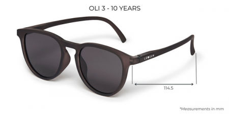 OCHELARI DE SOARE POLARIZAȚI COPII 3+ ANI ( 3-10 ani)  OLI | BLACK FADE [4]