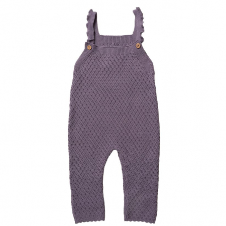 Pantaloni & Colanti - Pantaloni Alma, bumbac organic, mov, Hanevild