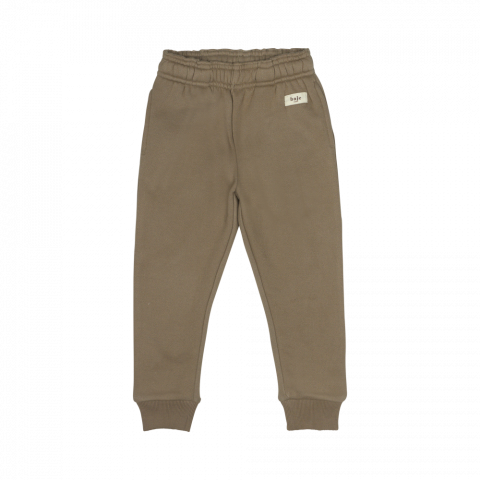 Pantaloni Kew, bumbac organic, Taupe, Baje [2]