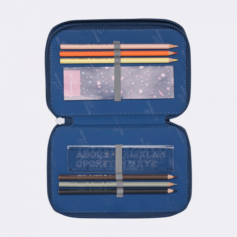 Penar cu trei secțiuni complet echipat, Forest Deer Blue [4]