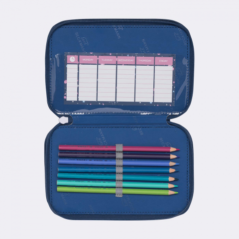 Penar cu trei secțiuni complet echipat, Forest Deer Blue [3]