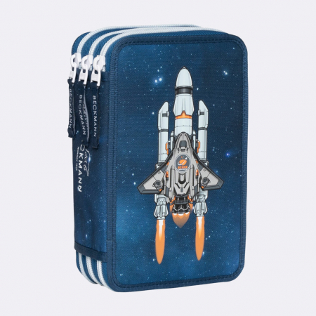 Accesorii - Penar cu trei secțiuni complet echipat, Space Mission