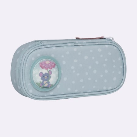 Accesorii - Penar oval, Forest Deer Mint