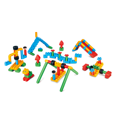 PolyM - Kit de joaca pentru aventura pentru copii (110 piese) [2]