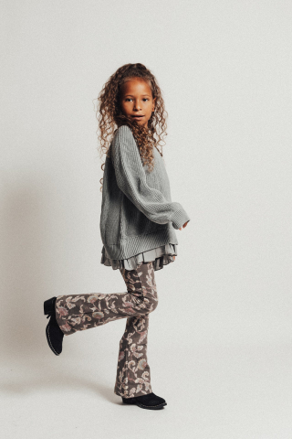 Pulover Hayes, bumbac organic, culoarea Greyish blue, Baje [4]