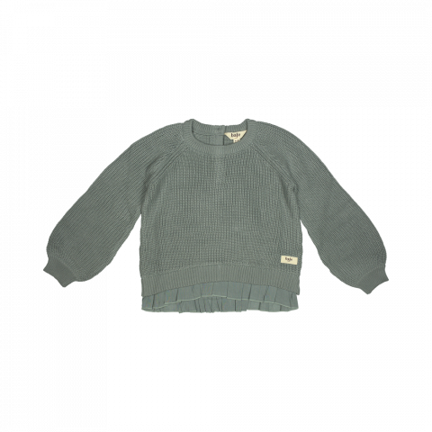 Pulover Hayes, bumbac organic, culoarea Greyish blue, Baje [2]