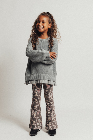 Baje - Pulover Hayes, bumbac organic, culoarea Greyish blue, Baje