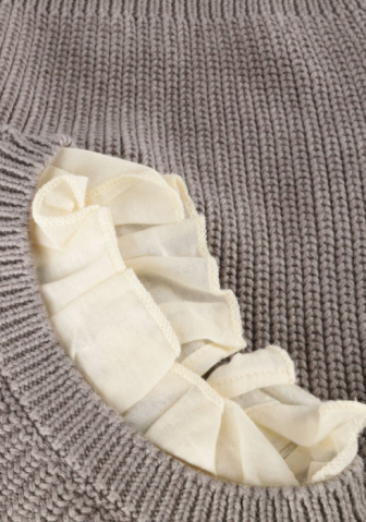 Pulover Soho, bumbac organic, culoarea lila, Baje [3]