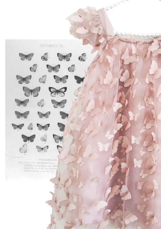 Rochie Tutu AllOver Butterflies [5]