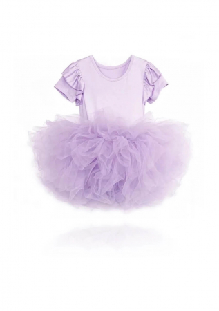 DOLLY by LePetitTom - ROCHIE TUTU DOLLY by Le Petit Tom ® TIMELESS, mânecă scurtă, Lavender
