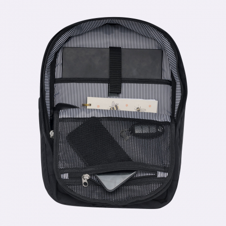 Rucsac, ghiozdan ergonomic City Light, Black [5]