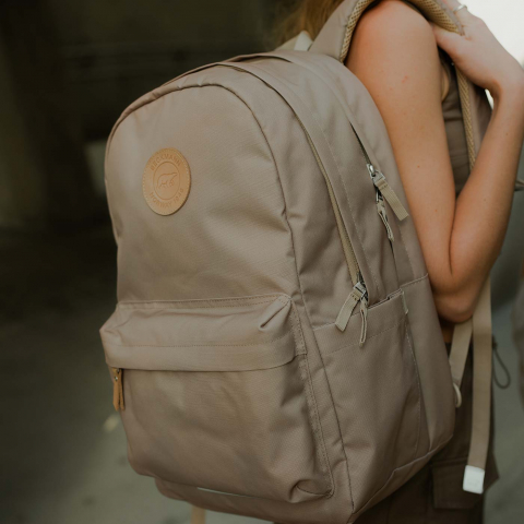 Rucsac, ghiozdan ergonomic, City, Beige [7]