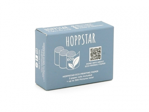 HOPPSTAR - Set 3 role hartie termica Eco Paper pentru imprimare poze – Hoppstar