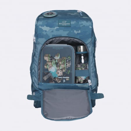 Ghiozdan, rucsac ergonomic cu perna de aer, set Active Air FLX 6 piese, Jungle Game [7]