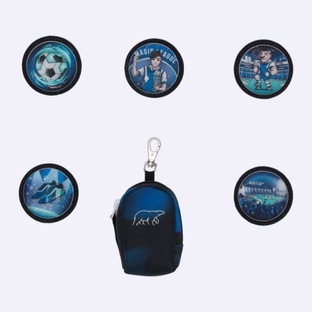Ghiozdan, rucsac ergonomic cu perna de aer, set Active Air FLX 6 piese, Magic League [21]