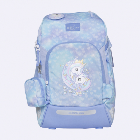 Ghiozdan, rucsac ergonomic cu perna de aer, set Active Air FLX 6 piese, Unicorn Princess Ice Blue [2]